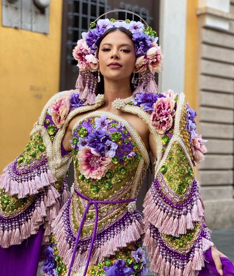 Hoa hậu Thế giới 2021: Vẻ đẹp xinh hết nấc Top 10 Hoa hậu nhân ái trong trang phục dân tộc