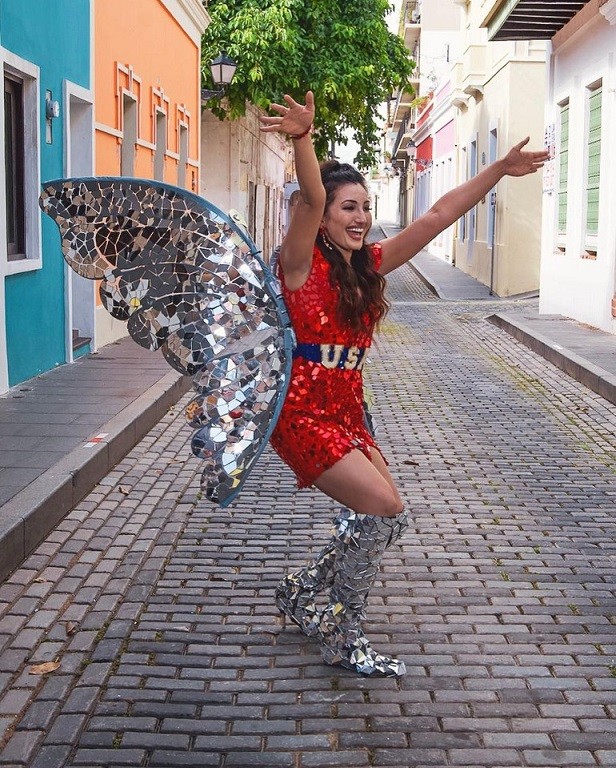 Hoa hậu Thế giới 2021: Vẻ đẹp xinh hết nấc Top 10 Hoa hậu nhân ái trong trang phục dân tộc