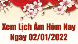 Lịch âm 2/1, âm lịch hôm nay Chủ Nhật ngày 2/1/2022 tốt hay xấu?