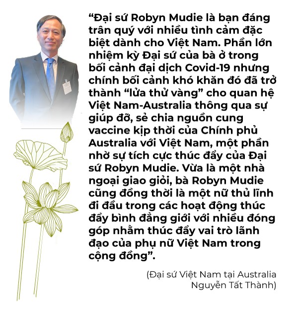 Đại sứ Australia Robyn Mudie: Việt Nam như ngôi nhà thứ hai, thật khó để nói lời tạm biệt…