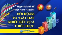 Hợp tác kinh tế Việt Nam-ASEAN: Sôi động và ‘gặt hái’ nhiều kết quả thiết thực