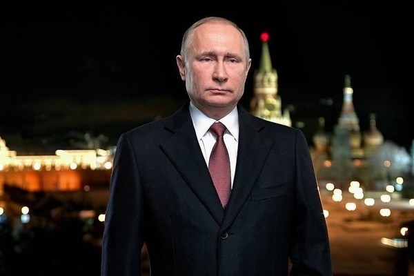 Tổng thống Putin phát biểu mừng năm mới dài kỷ lục. (Nguồn: Itar-tass) Tổng thống Putin phát biểu mừng năm mới dài kỷ lục. (Nguồn: Itar-tass)