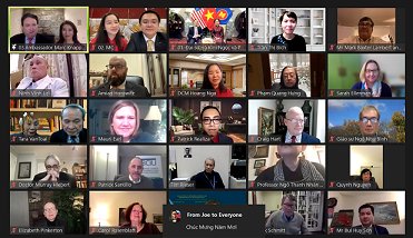 Đại sứ quán Việt Nam tại Mỹ tổ chức chương trình 'Xuân Quê hương' đón Tết Nhâm Dần 2022 Đại sứ quán Việt Nam tại Mỹ tổ chức chương trình 'Xuân Quê hương' đón Tết Nhâm Dần 2022