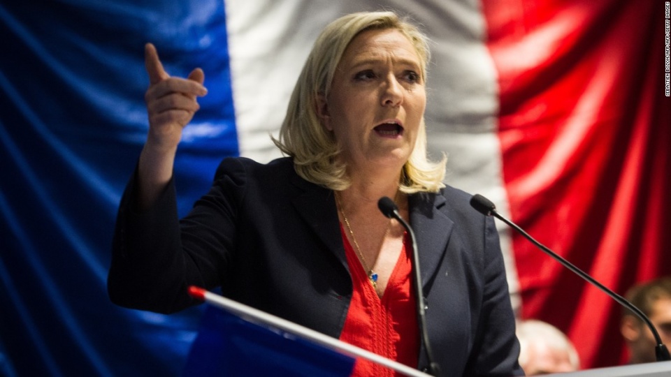 ba le pen phan doi phap o lai eu