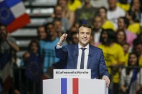 ong macron va van menh chau au
