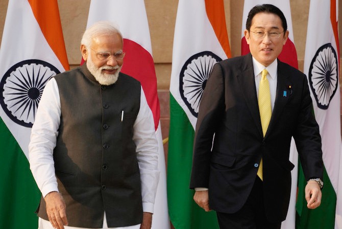 South China Sea issue in Japan-India summit