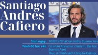 Tiểu sử Bộ trưởng Ngoại giao, Ngoại thương và tôn giáo Argentina Santiago Andres Cafiero