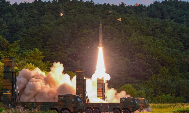 Hàn-Mỹ tập trận bắn đạn thật gần biên giới liên Triều