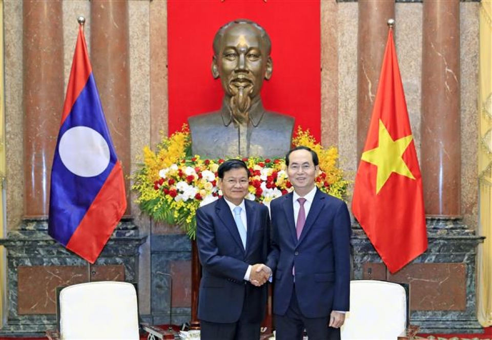 nhung dau an ngoai giao cua chu tich nuoc tran dai quang