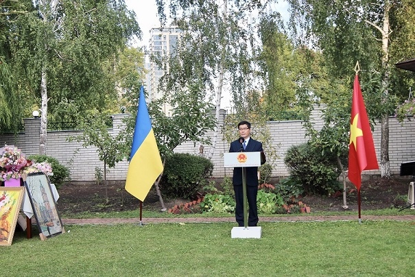 Đại sứ quán Việt Nam tại Ukraine tổ chức kỷ niệm 76 năm Quốc khánh 2/9