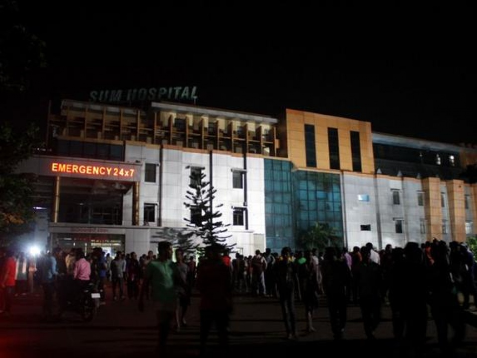 Ấn Độ: Hỏa hoạn tại bệnh viện gây thương vong lớn an do hoa hoan tai benh vien gay thuong vong lon