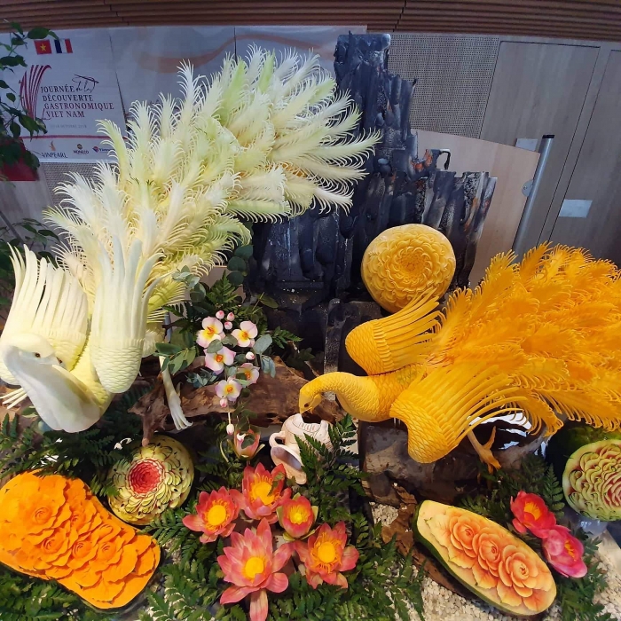 Ẩm thực Việt "hút hồn" thực khách Pháp am thuc viet hut hon thuc khach phap