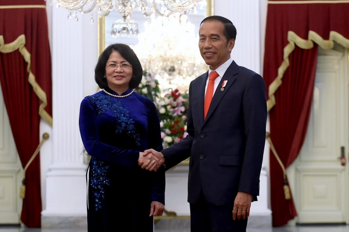 pho chu tich nuoc tham du le nham chuc tong thong va pho tong thong indonesia