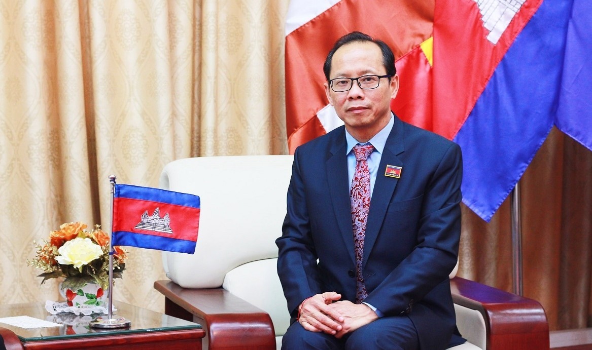 Đại sứ Campuchia tại Việt Nam Chay Navuth. (Ảnh: TTXVN)
