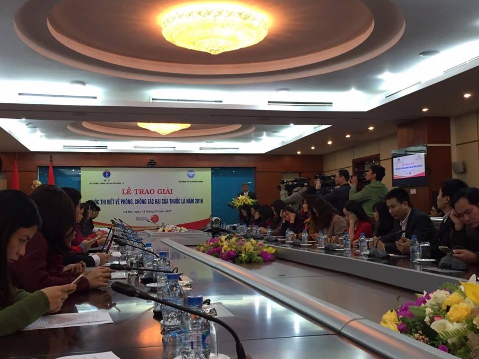 ton vinh cac bai viet xuat sac ve phong chong tac hai cua thuoc la