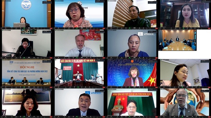 Ủy ban Quốc gia UNESCO Việt Nam: Những thành quả 2021 và định hướng công tác 2022