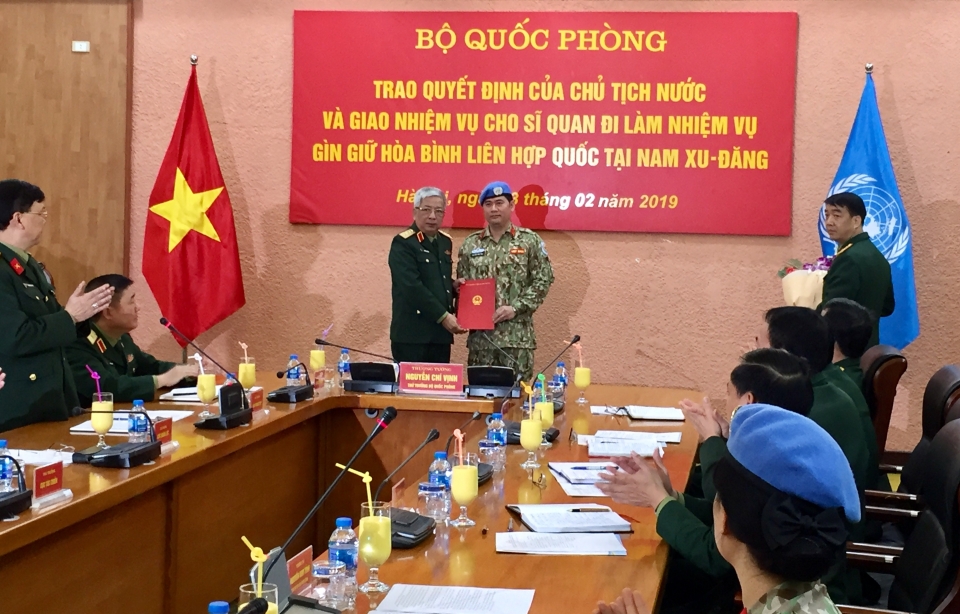 viet nam co them canh chim hoa binh tai nam sudan