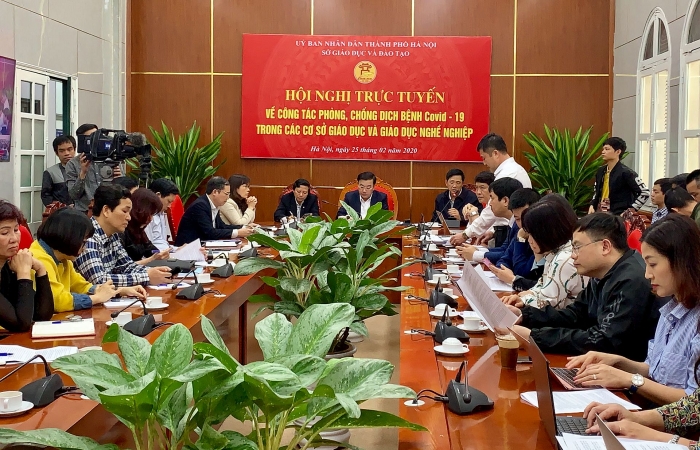 dich covid 19 ha noi chuan bi moi dieu kien don hoc sinh di hoc tro lai