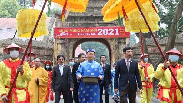 Sống lại nghi lễ cung đình xưa tại Hoàng thành Thăng Long, Hà Nội Sống lại nghi lễ cung đình xưa tại Hoàng thành Thăng Long, Hà Nội