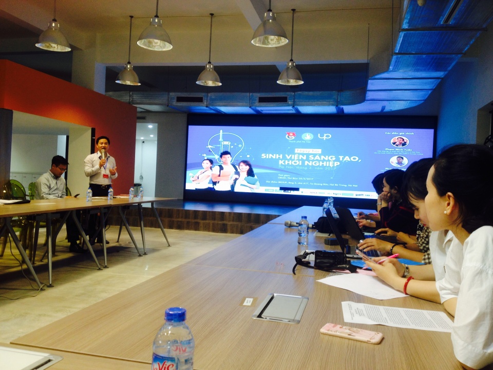ngay hoi sang tao va khoi nghiep cua sinh vien ha noi