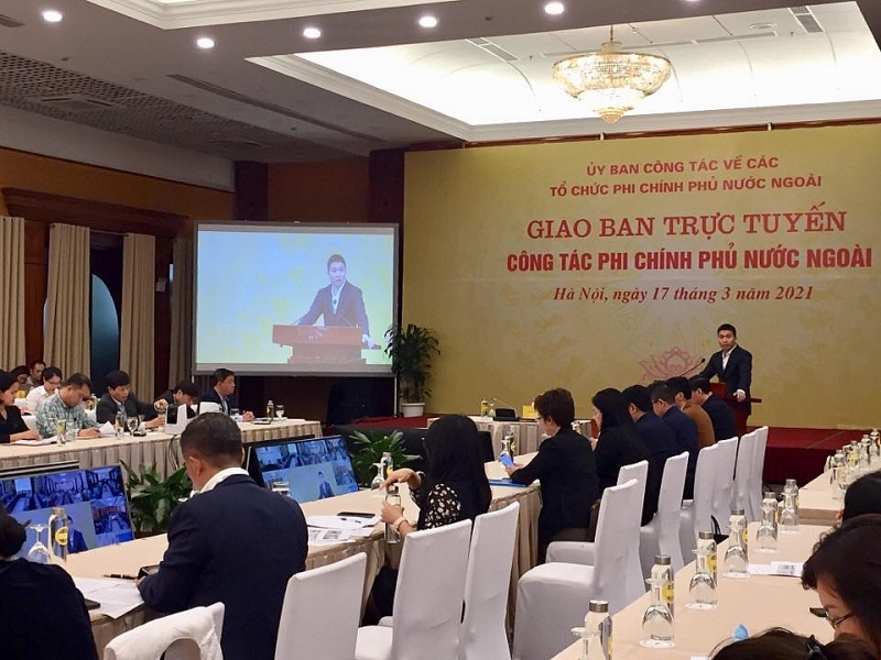 Tăng cường công tác phi chính phủ nước ngoài năm 2021 Tăng cường công tác phi chính phủ nước ngoài năm 2021