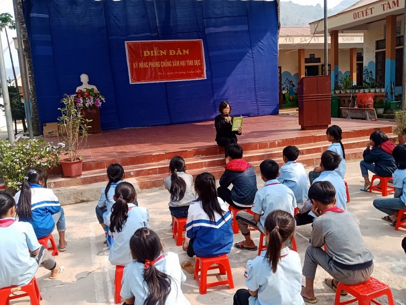 Tuyên truyền Kỹ năng Phòng chống xâm hại tình dục trẻ em ở miền núi