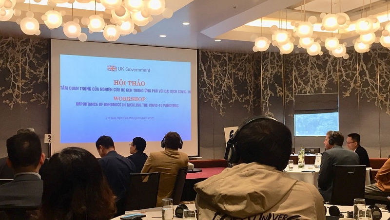 Anh và Việt Nam cùng thảo luận về năng lực nghiên cứu hệ gen để ứng phó với đại dịch Covid-19 Anh và Việt Nam cùng thảo luận về năng lực nghiên cứu hệ gen để ứng phó với đại dịch Covid-19