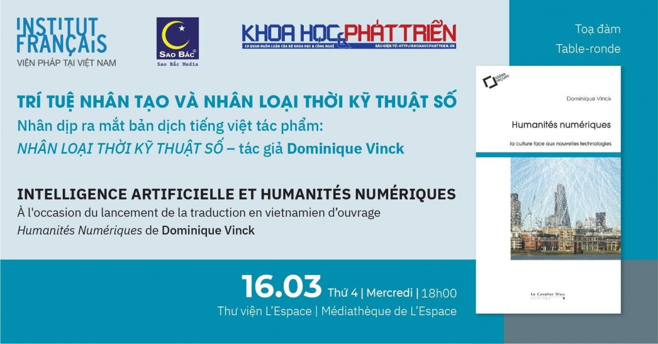 Ra mắt bản dịch tiếng Việt ‘Nhân loại thời kỹ thuật số’ của Dominique Vinck