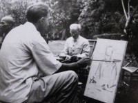 28 tieng yeu trong trien lam tranh son mai yeu