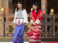 Công nương xứ Cambridge đọ sắc cùng Hoàng hậu Bhutan
