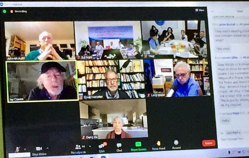 Gặp gỡ hữu nghị nhân 50 năm ký kết Hiệp ước hòa bình nhân dân Việt-Mỹ