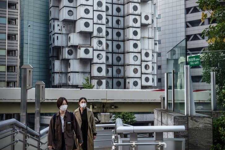 Nhiều lưu luyến trước ngày phá dỡ tháp Nakagin Capsule - một biểu tượng kiến trúc của Tokyo