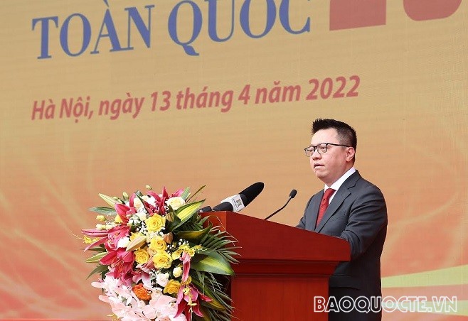 Hội báo toàn quốc trở lại tưng bừng sau hai năm dịch Covid-19 Hội báo toàn quốc trở lại tưng bừng sau hai năm dịch Covid-19