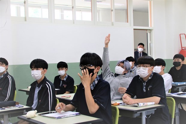 Tiếng Việt được giảng dạy ở trường THPT của Hàn Quốc