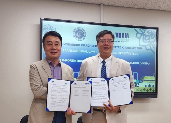 Doanh nhân kiều bào thúc đẩy hợp tác đào tạo lĩnh vực luật và kinh tế, thương mại quốc tế với Hàn Quốc