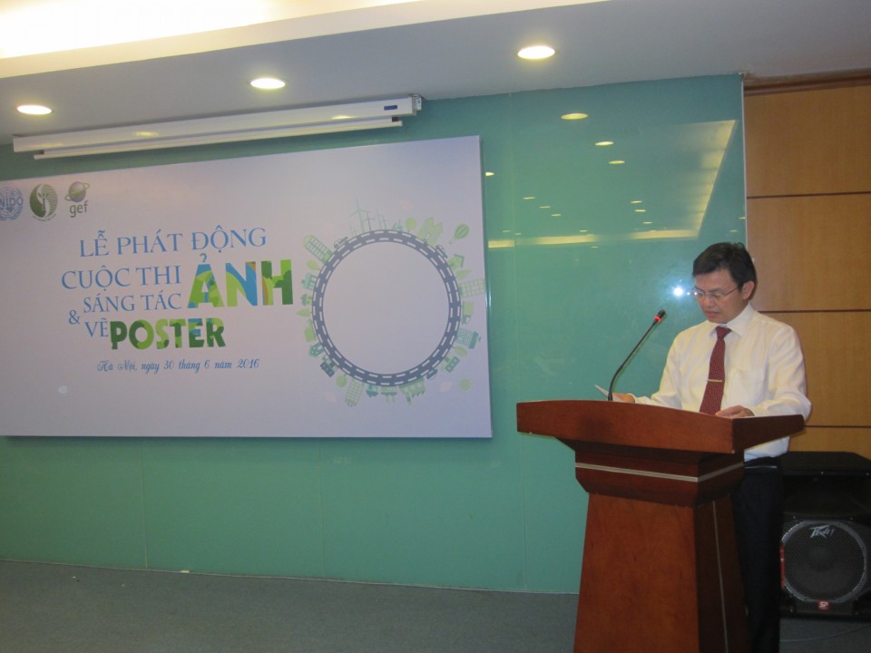 sang tac anh va ve poster ve o nhiem moi truong