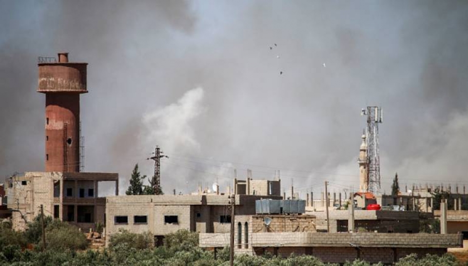 quan doi syria tang cuong tan cong o dong daraa