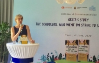 Ngày Môi trường Thế giới: Ra mắt sách 'Greta Thunberg: Chiến binh bảo vệ hành tinh xanh' bằng tiếng Việt