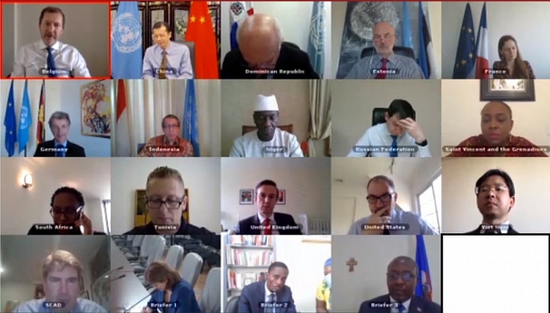 hoi dong bao an thao luan ve hoat dong cua van phong phoi hop lien hop quoc tai haiti