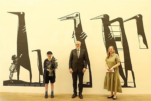 Nữ nghệ sỹ Đức và sáng tạo nghệ thuật từ hình mẫu nàng Kiều trong thơ Nguyễn Du