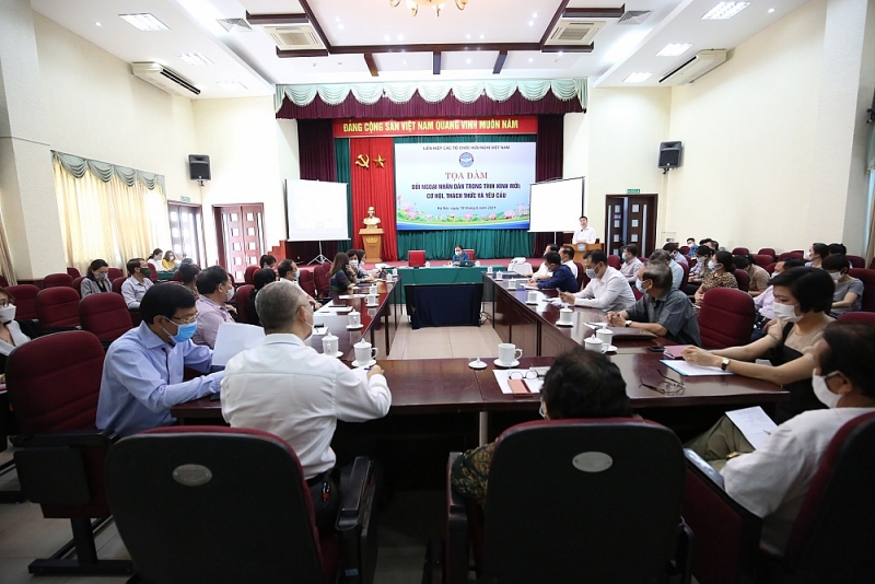 VUFO tổ chức tòa đàm về đối ngoại nhân dân trong tình hình mới