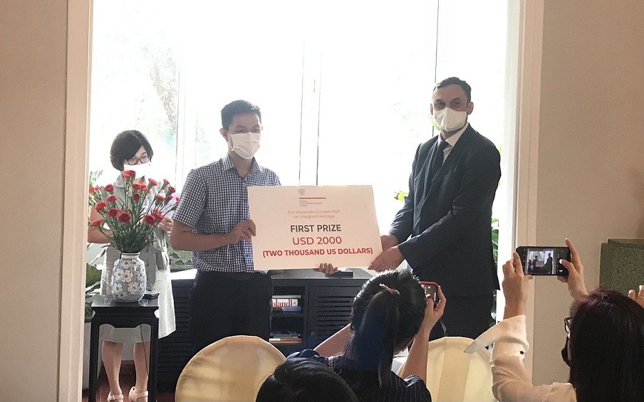 Trao giải Cuộc thi Wikipedia lần thứ ba với chủ đề 'Di sản Visegrad'