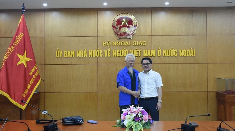 Lãnh đạo Ủy ban Nhà nước về người Việt Nam ở nước ngoài tiếp Việt kiều tại Mỹ