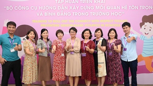 Triển khai bộ công cụ hướng dẫn xây dựng mối quan hệ tôn trọng và bình đẳng ở học đường