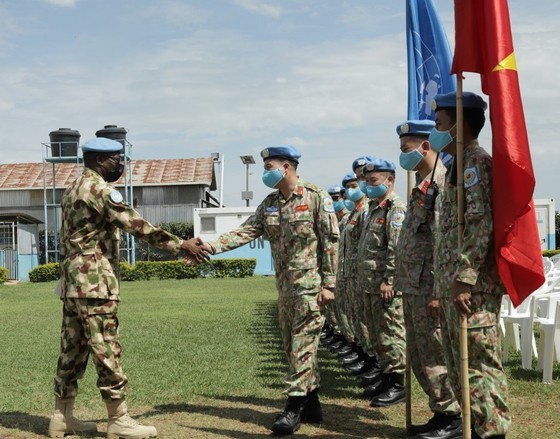 Lính công binh Việt Nam tới Phái bộ Abyei sau cuộc hành quân kỷ lục qua 6 quốc gia và vùng lãnh thổ