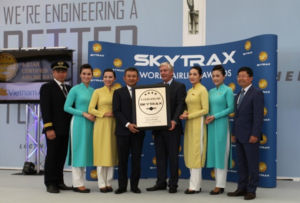 vietnam airlines tro thanh hang hang khong quoc te 4 sao