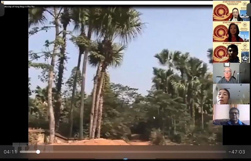 Vinh danh con cháu vua Hùng từ Cuộc thi Ngày Quốc tổ Việt Nam toàn cầu 2020 to chuc le vinh danh con chau vua hung toan cau 2020