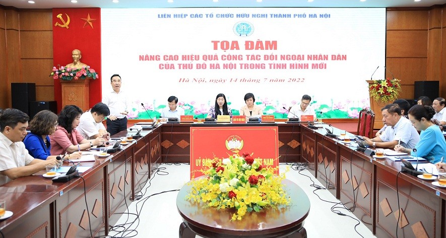 Thủ đô Hà Nội nâng cao hiệu quả công tác đối ngoại nhân dân trong tình hình mới