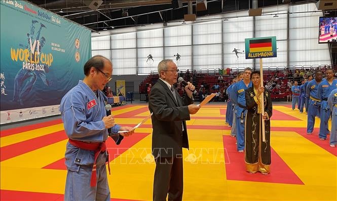 Tổ chức thành công Giải vô địch thế giới Vovinam--Việt Võ Đạo lần thứ 6 tại Pháp