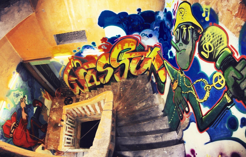 le hoi graffiti tai ha noi